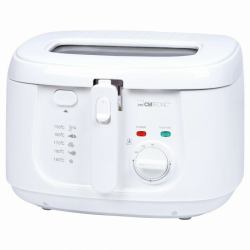 Clatronic FR 3771 Sencillo 2,5 L 1800 W Freidora Blanco 