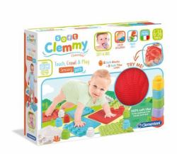 Clementoni 17352 gimnasio para bebé y tapete de juego Multicolor Manta de juegos para bebés 