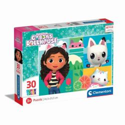 Clementoni Supercolor Gabby’s Dollhouse Puzzle rompecabezas 30 pieza[s] Dibujos 
