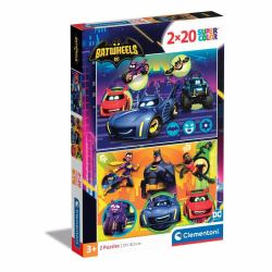 Clementoni Supercolor Batwheels Puzzle rompecabezas 20 pieza[s] Cómics 
