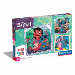 Clementoni Supercolor Stitch Puzzle rompecabezas 48 pieza[s] Dibujos 