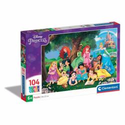 Clementoni Supercolor Disney Princess Puzzle rompecabezas 104 pieza[s] Dibujos 