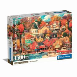 Clementoni High Quality Collection Good Times Harbor Puzzle rompecabezas 1500 pieza[s] Arte 