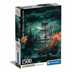 Clementoni High Quality Collection The Pirates Ship Puzzle rompecabezas 1500 pieza[s] Arte 