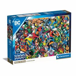 Clementoni DC Comics Impossible Puzzle rompecabezas 1000 pieza[s] Cómics 