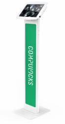 Compulocks Space BrandMe soporte de seguridad para tabletas Blanco 27,7 cm [10.9"] 