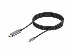 Conceptronic ABBY10G adaptador de cable de vídeo 2 m USB Tipo C HDMI Gris 