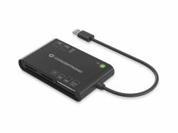Conceptronic BIAN01B lector de tarjeta inteligente Interior USB 3.2 Gen 1 [3.1 Gen 1] Negro 