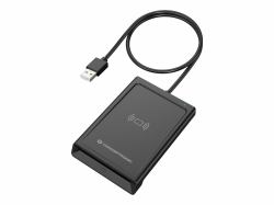 Conceptronic BIAN11B lector de tarjeta inteligente Interior USB USB 2.0 Negro 