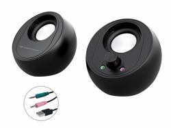 Conceptronic BJORN01B altavoz De 2 vías Negro Inalámbrico y alámbrico 10 W 