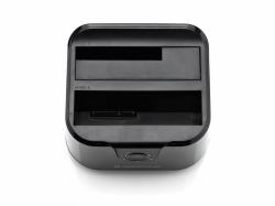Conceptronic DONN12B base de conexión para disco duro USB 3.2 Gen 1 [3.1 Gen 1] Type-B Negro 