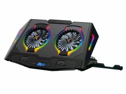 Conceptronic THYIA02B almohadilla fría 43,2 cm [17"] Negro 