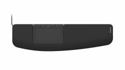 Contour Design Touch almohadilla táctil Alámbrico Negro 