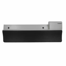 Contour Design RollerMouse Go Dock descansa muñecas Plástico, Cuero vegano Negro, Gris 