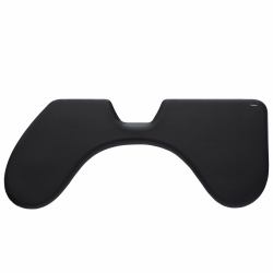 Contour Design CDWRRMMAX00410 descansa muñecas Cuero vegano Negro 