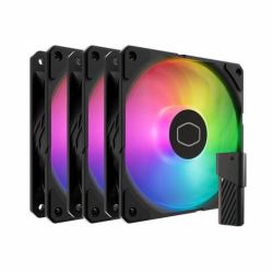 Cooler Master SickleFlow Edge 120 ARGB 3-Pack Fan Kit Carcasa del ordenador Ventilador 12 cm Negro 1 pieza[s] 