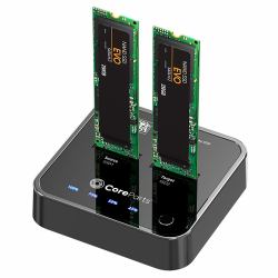 CoreParts MS-CLONER-SATA base de conexión para disco duro Negro 
