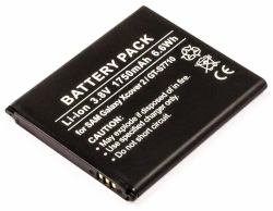 CoreParts MSPP2924 recambio del teléfono móvil Batería Negro 