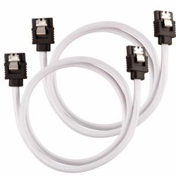 Corsair CC-8900253 cable de SATA 0,6 m Negro, Blanco 