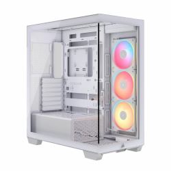Corsair Midi Tower 3500X LXR LINK TG Blanco 