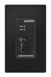 Crestron HD-TX-4KZ-101-1G-B extensor audio/video Transmisor de señales AV Negro 