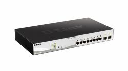 D-Link DGS-1210-10MP switch Gestionado L2/L3 Gigabit Ethernet [10/100/1000] Energía sobre Ethernet [PoE] Negro 