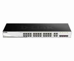 D-Link DGS-1210-28 switch Gestionado L2 Gigabit Ethernet [10/100/1000] 1U Negro 