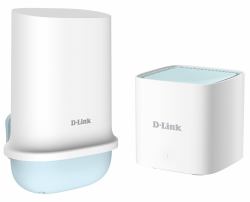 D-Link DWP-1010/KT sistema Wi-Fi Mesh [Wi-Fi en malla] Doble banda [2,4 GHz / 5 GHz] Wi-Fi 6 [802.11ax] Blanco 2 5G Interno 