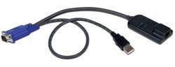 DELL A7485901 cable para video, teclado y ratón [kvm] Negro 