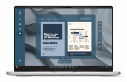 DELL Pro 16 PC16255 Copilot+ PC AMD Ryzen AI 5 340 Portátil 40,6 cm [16"] Full HD+ 16 GB DDR5-SDRAM 512 GB SSD Wi-Fi 6E [802.11ax] Windows 11 Pro Alemán Platino  - Version Alemana