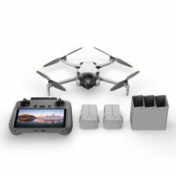 DJI Mini 4 Pro Fly More Combo [RC 2] 4 rotores Cuadricóptero 48 MP 3840 x 2160 Pixeles 2590 mAh Negro, Blanco 