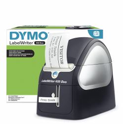 DYMO LabelWriter Etiquetadora Duo | Impresora térmica directa de etiquetas | Impresión rápida de etiquetas, códigos de barras y más | Imprime tanto etiquetas LW como etiquetas de plástico D1 