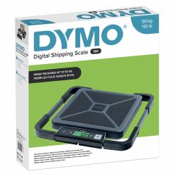 DYMO S50 Báscula digital para envíos | Capacidad de 50 kg | USB/alimentación o pilas AAA 