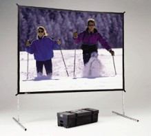 Da-Lite Fast-Fold Deluxe Screen System 122" x 164", Video, Da-Mat pantalla de proyección 