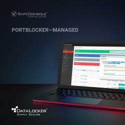 DataLocker SafeConsole PortBlocker Managed USB DLP Renewal 1 Year 1 licencia[s] 1 año[s] 