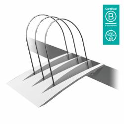 Dataflex Viewmate Soporte de riel para mesa/bandeja de archivadores para riel 