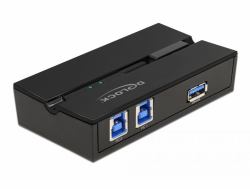 DeLOCK Conmutador USB 3.0 de 2 PC a 1 dispositivo 