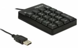 DeLOCK 12481 teclado numérico Universal USB Negro 