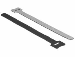 DeLOCK 18687 velcro Negro 10 pieza[s] 