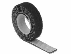 DeLOCK 18709 velcro Negro 1 pieza[s] 