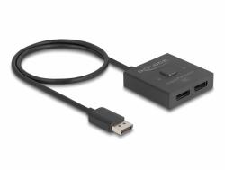 DeLOCK DisplayPort Switch 2 a 1 bidireccional 8K 