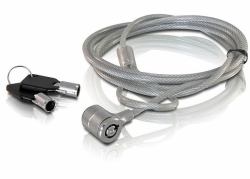 DeLOCK Notebook security lock with key cable antirrobo 1,8 m 