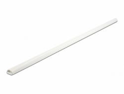 DeLOCK Conducto para cables Mini de cierre automático 15 x 11 mm - longitud 1 m blanco 