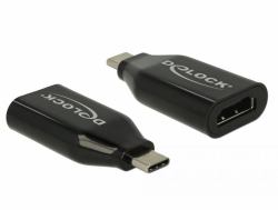 DeLOCK 62978 Adaptador gráfico USB 4096 x 2160 Pixeles Negro 