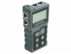 DeLOCK Probador del cable del RJ45/PoE/DC 
