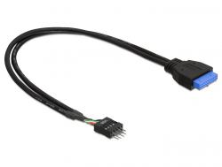 DeLOCK 83095 cable SCSI Negro Interno 0,3 m 