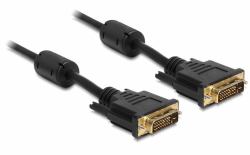 DeLOCK 83189 cable DVI 1 m DVI-D Negro 