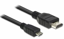 DeLOCK 83296 adaptador de cable de vídeo 3 m Micro USB HDMI Negro 