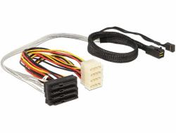 DeLOCK 83390 cable Serial Attached SCSI [SAS] 0,5 m Multicolor 