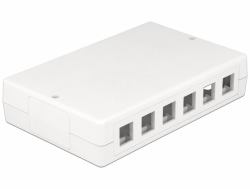 DeLOCK 86172 caja de conexión eléctrica Acero inoxidable 
